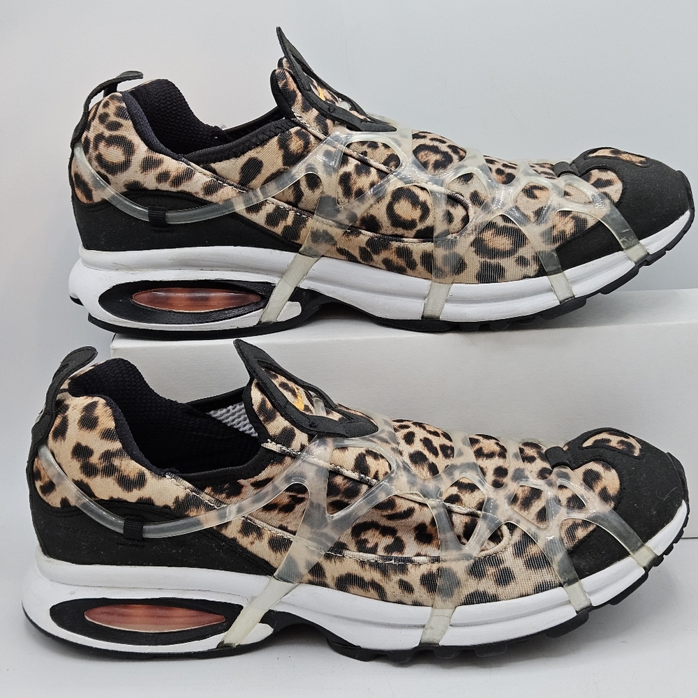 Nike Air Kukini SE Leopard Slip-On DJ6418 001 Men's Size 12
